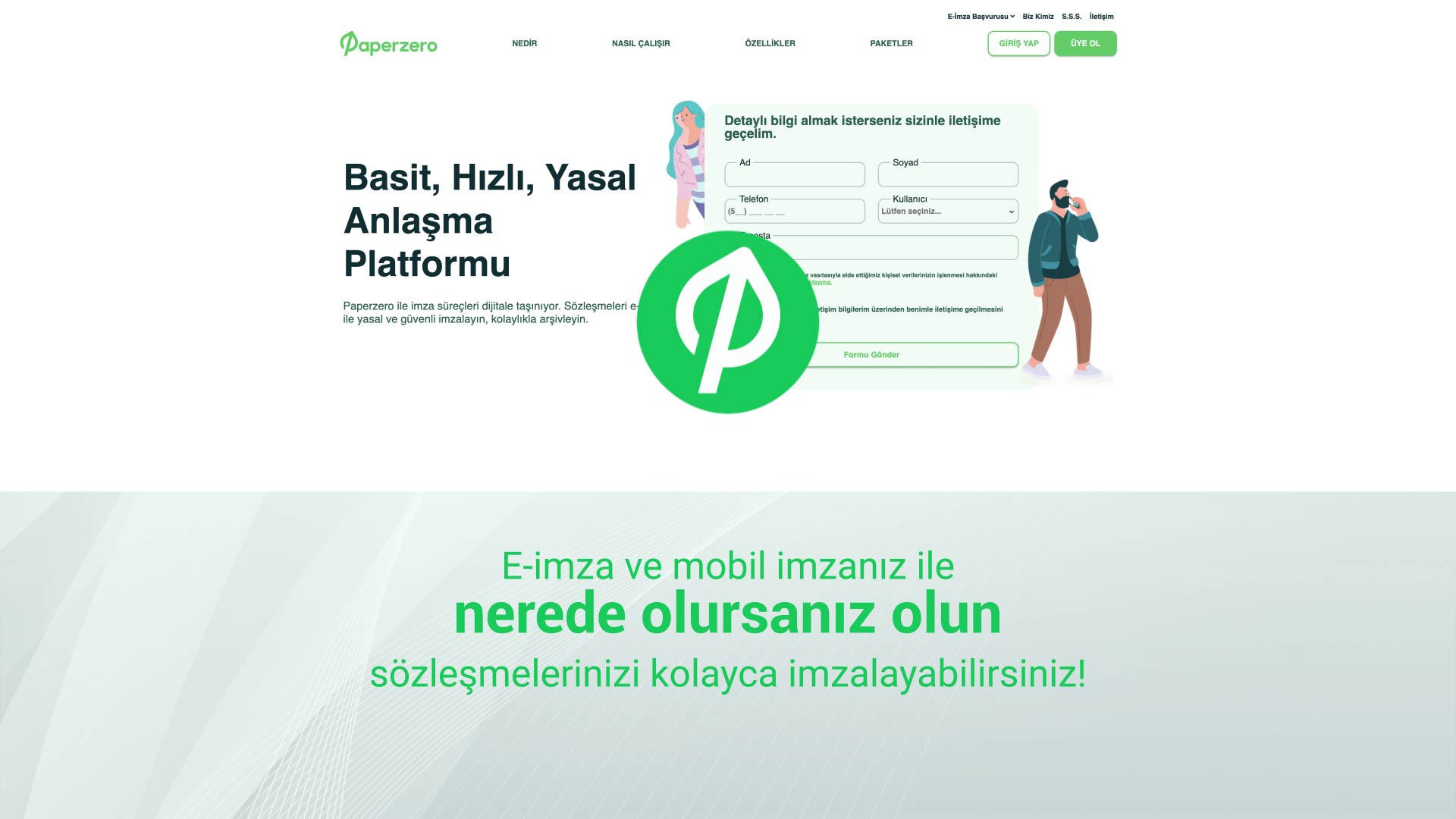 Basit Hızlı Yasal Anlaşma Platformu